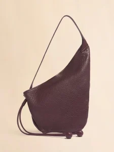 Weilida W 058 Women’s Fashion Genuine Leather Open Closure Single Strap Shoulder Bag Candy Pattern Portable Water Resistant