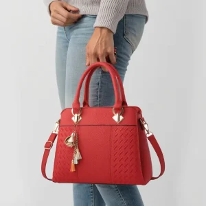 Wide Silver Fashion Women’s Designer Crossbody Bag Trendy Shoulder Luxury Handbag with Polyester Lining
