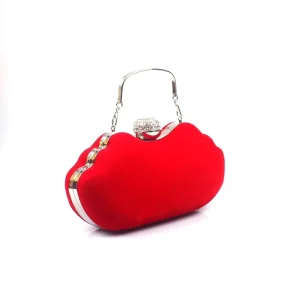 Winter Arrival Banquet Evening Clutch Bags Ladies Party Dress Handbags Elegant Velvet Chain Strap 1-1.9L