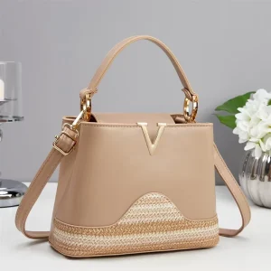 Winter New PU Leather Women’s Bucket Bag Designer Women’s Luxury Bag Women’s Crossbody Bag