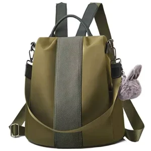 Women Backpack Purse Waterproof Nylon Schoolbags Anti-theft Rucksack Shoulder Bags