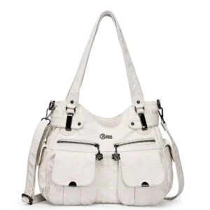 Women Bags Quality PU Leather Solid Color Crossbody Bags Luxury Designer Handbags for Women Purses and Handbag Bolsa