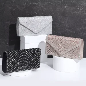 Women Bling Party Wedding Clutch Evening Bag