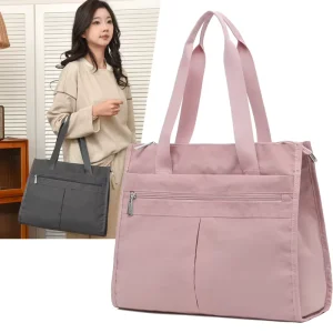 Women Business Casual Satchel Bag Personalised Large Capacity Travel Unique Custom Logo Tote Bag Vintage Ladies Fashion Handbag