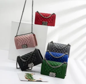 Women Chain Hand Bags Lock Chain Single Side Shoulder Bag