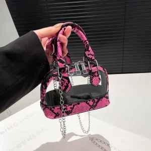 Women Clear Shoulder Bag PVC Concert Transparent Purse Simple Crossbody Bag Ladies Casual Handbag