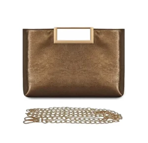 Women Clutch Purse PU Leather Chain Crossbody Bags Shiny Oversize Clutches Female Handbag Purses Fournisseur De Sacs Main