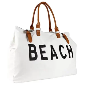 Women Handbag Large Travel Canvas Beach Bags Fashion Beach Tote Bag