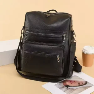 Women Leather Backpack Fashion Female Shoulder Bag Ladies Bagpack Fashion Bags for Women Womens