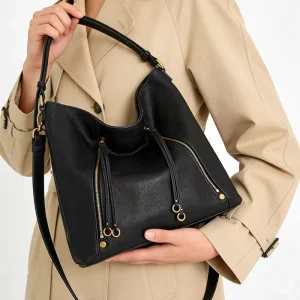 Women Leopard Snake Saddle Shoulder Handbag Vegan Leather Crossbody Bag with Removable Strap Zip Closure Customized Bag