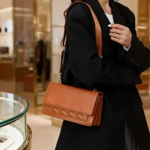 Women Pu Leather Purse Long Strap Shoulder Bag