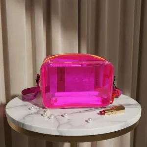 Women Shoulder Bag Clear PVC Sling Bag Single Strap Shoulder Bag Small Ladies Shoulder Hand Bags