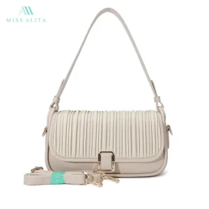 Women Shoulder Bag OEM ODM Stylish Lightweight PU Leather Purse for Daily Use and Elegant Evening Party Spot Goods