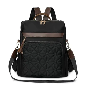 Women’s Backpack Large Capacity Multi Pocket Casual Daypack Stylish Anti Theft Travel Laptop Bag