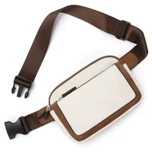 Women’s Belt Bag Crossbody Bag Chest Bag Adjustable Shoulder Strap PU Leather Messenger Handbag
