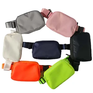 Women’s Belt Bag Fanny Pack Crossbody with 3 Pockets