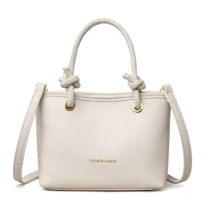 Women’s Bohemian PU Crossbody Bag With Ruched Design And Zipper Closure Daily Use And Travel (All Seasons)