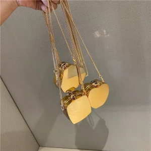 Women’s Clutches Fashion Purses Shape Crossbody Clutch Acrylic Chain Bag for Wedding Party Evening Bags