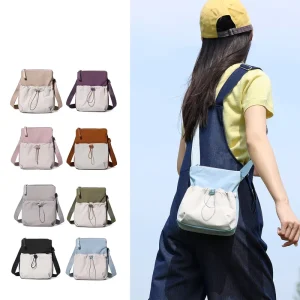 Women’s Cross Messenger Bag Multi Functional Customizable Waterproof Material Fashion Lady Style