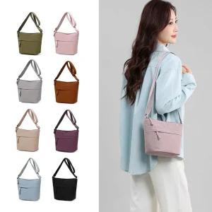 Women’s Cross Messenger Bag Multi Functional and Customizable Waterproof Material Fashion Lady Style