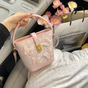 Women’s Crossbody Shoulder Bags Fashion Purse Sac a Main Bags Women Handbags Ladies Trending Bucket Handbag Bags for Women