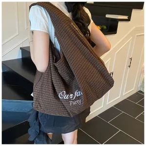 Women’s Custom Shoulder Crossbody Tote Fashionable Lightweight Large Capacity Shoulder Bags