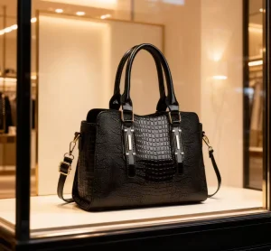 Women’s Daily Work Office Handbag Ladies Custom PU Leather Shopping Bag