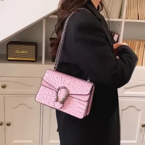 Women’s Designer Chain Shoulder Bag Crossbody Handbag