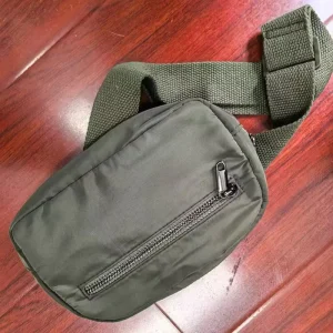 Women’s Designer Waist Bag Soft PU Leather Belt Shoulder Crossbody Chest Bag Fashionable Fanny Pack Zipper Water Proof Banana