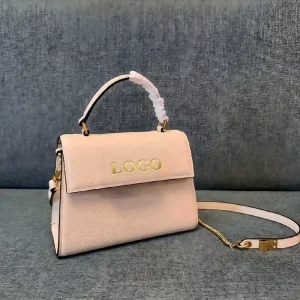Women’s Diamond Embellished Genuine Leather Top Handle Satchel Crossbody Evening Bag