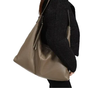 Women’s Fashion Elegant Retro Genuine Leather Single Strap Messenger Shoulder Tote Bag High quality Polyester