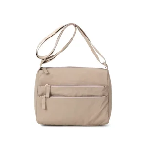 Women’s Fashion Large Capacity Waterproof Crossbody Messenger Shoulder Bag with Zipper Closure Single Strap Oxford Material