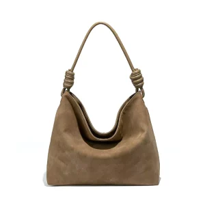 Women’s Fashionable Shoulder Bag High end Suede Chain Personalized Shoulder Bag