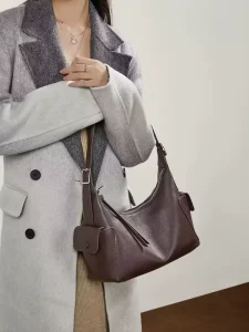 Women’s Genuine Leather Handbags Crossbody Messenger Shoulder Totes Zip Vintage Single Strap