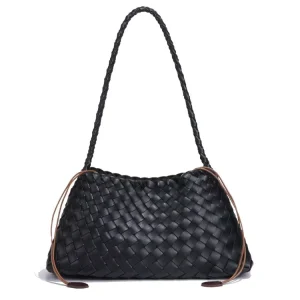 Women’s Hand-Woven Handbags Retro Fashionable Single-Shoulder Crossbody Bags