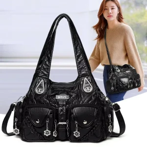 Women’s Handbags European American Fashion Trends Single Shoulder Crossbody Tote Bags Cross Border