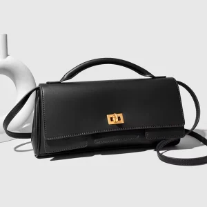 Women’s High-End Fashionable Crossbody Bag PU Cover Lightweight Durable Single Shoulder for Daily Commuting Wedding