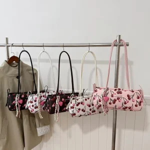 Womens Large Capacity Single Shoulder Shopping Tote Bag Polyester Zipper Closure Fashion Handbag
