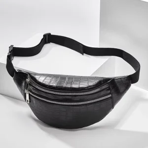 Women’s Large Waist Pack Fanny Pack Fashion Crossbody Zipper Belt Bags Waterproof Sports for Travel Walking Running Hiking