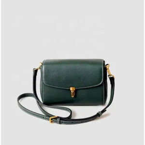 Women’s Leather Crossbody Bag Women’s Customized LOGO Shoulder Bag Women’s Leisure Versatile Weekend Bag