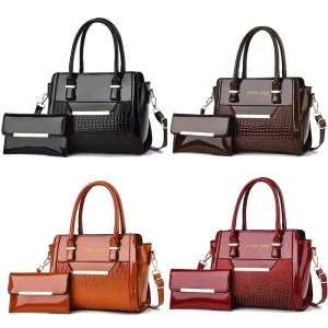 Women’s Luxury Designer PU Leather Hand Woven Zipper Closure Tote Bag Crossbody Purse Summer Fashion Handbag