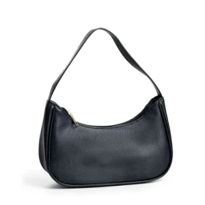 Women’s Mini Clutch Handbag with Two Straps Cute Tramp Style Zipper Closure Polyester Lining