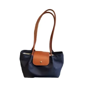 Women’s Nylon Long Strap Shoulder Bag Casual Daily Luxury Handbag Lightweight Small Underarm Purse for Ladies