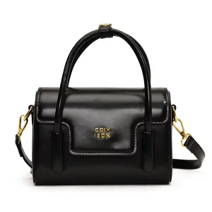 Women’s PU Leather French Simple Retro Small Square Crossbody Bag Large Capacity Casual Commuting Niche Shoulder Bag