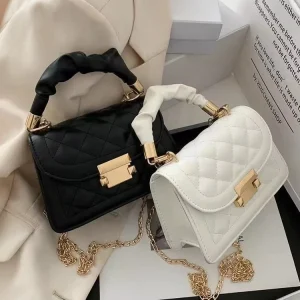 Women’s PU Leather Sling Bag Fashionable Purses and Shoulder Bag for Summer and Spring