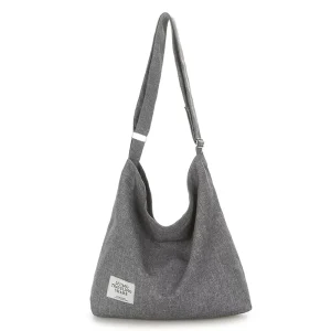 Women’s Retro Large Size Canvas Shoulder Bag Hobo Handbag Casual Tote Bag for Women