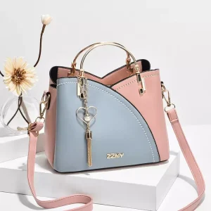 Women’s Satchel Bag Other Material Tassel Zipper Anti-Theft Waterproof Large Capacity Shoulder Handbags for Ladies