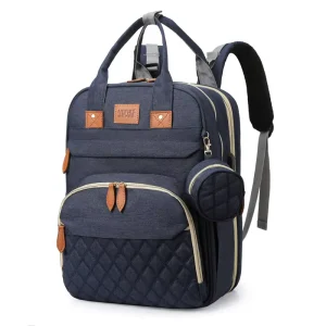Women’s Shoulder Diaper Backpack, Large Capacity, Lightweight, for Outdoor Use