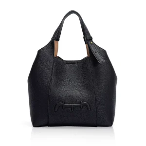 Women’s Spring Casual Zip Portable Bucket Bag Large Capacity Solid Color Design Easy Match with Exquisite Niche Fashion