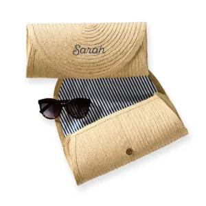 Women’s Straw Clutch Handbag Straw Purse Envelope Bag Wallet Summer Beach Bag Woven Bag